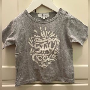 Bonpoint Boys Grey T-shirt